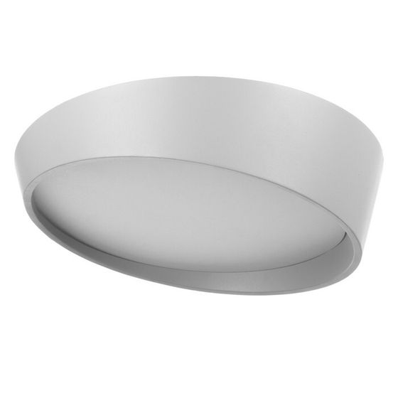Люстра с ПДУ &quot;Бизе&quot; LED 120Вт 3000-6000К серый 50х50х10 см BayerLux