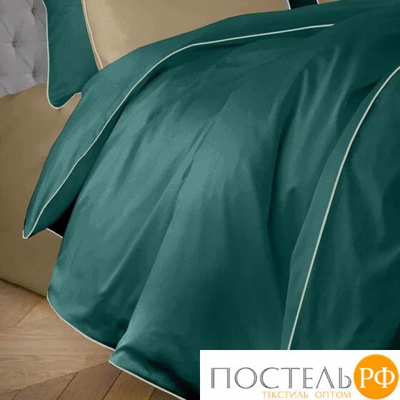136315101-сгL45 Пододеяльник Satin Luxe 175х210 бирюза
