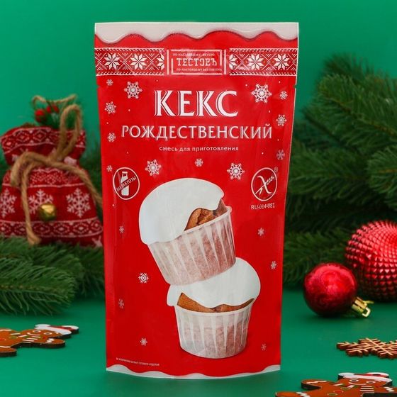 Смесь для приготовления Тестовъ &quot;Рождественский Кекс&quot;, 250 г