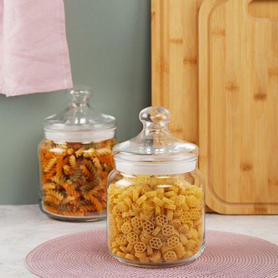 Банка для продуктов БИГ КЛАБ с крышкой 1.5л