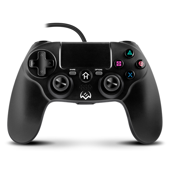 Геймпад Sven GC-400  (11 кн. 2 стика, Touchpad, D-pad, PS4/PS3/PC) черный