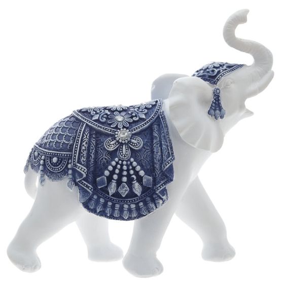 Фигурка декоративная "Слон", L18 W7 H18,5 см