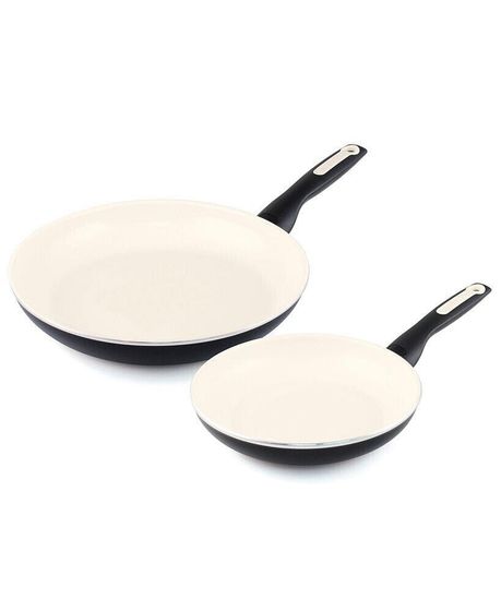 Rio Ceramic Nonstick 8&quot;and 10&quot; Frypan Set