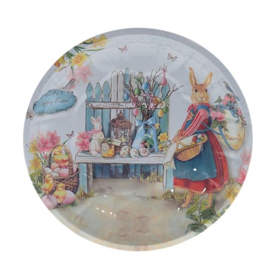 Блюдо &quot;Пасхальное&quot;, L19 W19 H2,5 см, 5в.