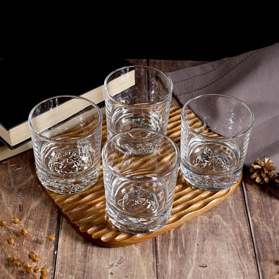 Набор из 4-х стаканов для виски SPIRIT OF ANIMALS 300мл