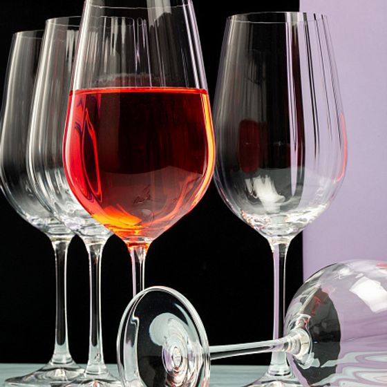 Набор бокалов для вина WATERFALL 6шт 550мл