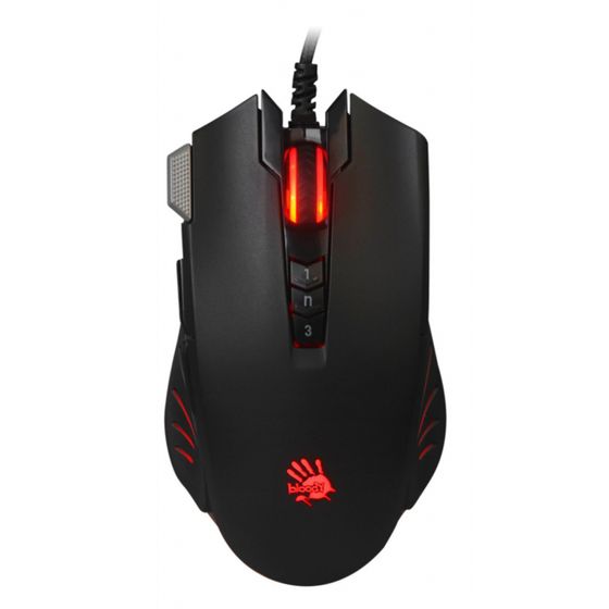 Мышь A4Tech Bloody V9M черный оптическая проводная (6200dpi)