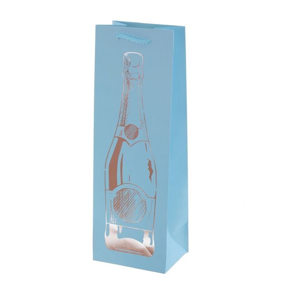 Пакет подарочный (бумага 210г/м2, блок микс 12шт), L12 W9 H35 см, 4в.