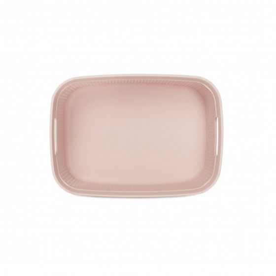 Корзина DIAMOND розовая 28.5х21х11см с ручками