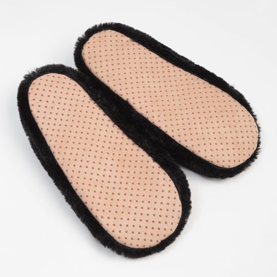 !09 Носки-тапочки женские MINAKU цв.черный, р-р 35-37 (23 см)