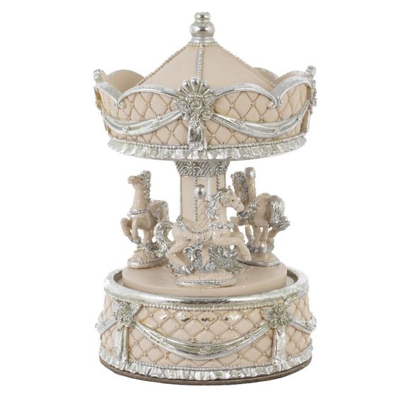 Фигурка декоративная &quot;Карусель&quot; (муз, движ), L10,5 W10,5 H17 см