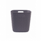 Корзина квадратная SOFTEX Q тёмно-серая 15л