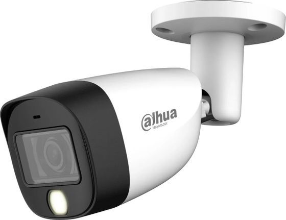 Камера аналоговая Dahua DH-HAC-HFW1500CMP-IL-A-0360B-S2 3.6-3.6мм HD-CVI HD-TVI цв. корп.:белый (DH-HAC-HFW1500CMP-IL-A-0360B)