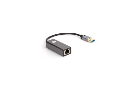 Кабель Vcom USB 3.0(m) - RJ45(f) 0.15м серый (DU312M)