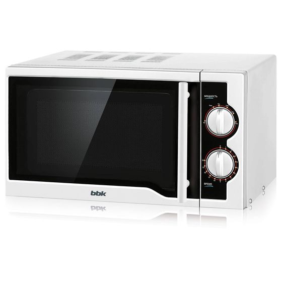 Микроволновая печь BBK 20MWS-712M/WB 20л 700Вт белый/черный