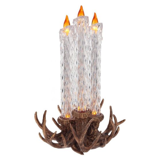 Изделие декоративное &quot;Свечи&quot; (подсветка, 2хАAА), L22 W20 H34,5 см