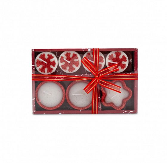 Набор новогодних свечей 3 шт