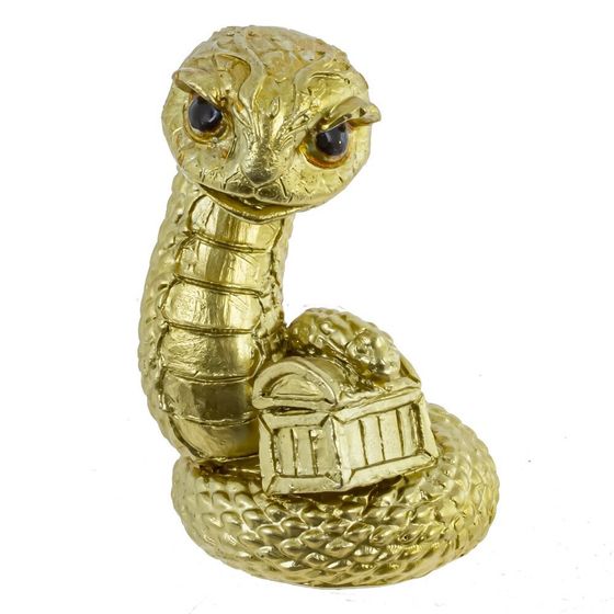 Фигурка декоративная &quot;Змея&quot;, L5 W4 H7 см, 6в.