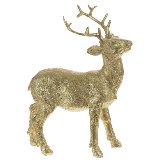 Фигурка декоративная &quot;Олень&quot;, L11 W5,5 H15 см, 2в.