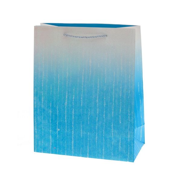 Пакет подарочный (бумага 210г/м2, блок микс 12шт), L26 W12 H32 см, 6в.