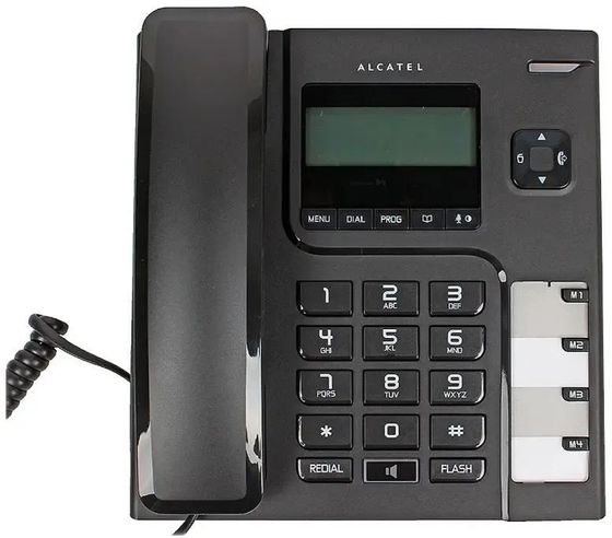 Телефон проводной Alcatel T56 черный