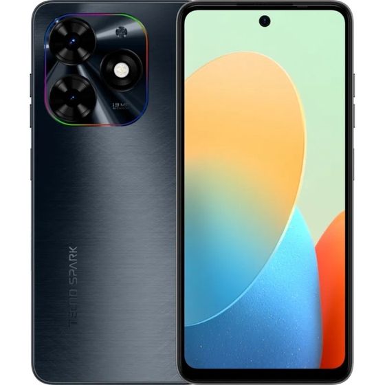 УЦЕНКА Смартфон Tecno Spark Go 2024, 6.6&quot;, 4Гб, 64Гб, 13Мп, 8Мп, 2sim, 5000мАч,черный