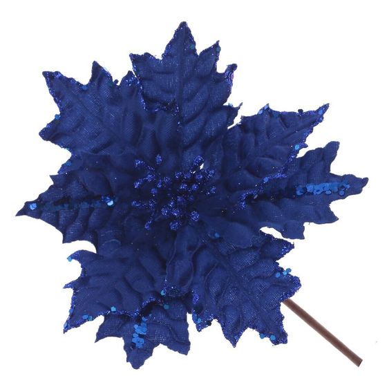 Цветок искусственный &quot;Пуансеттия&quot;, L20 W20 H20 см, 3в.