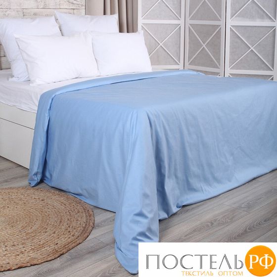 506023/09 Пододеяльник 175х210 Mona Liza сатин blue