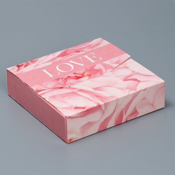 !Складная коробка-конверт 2 штуки «Розы» 15 х 15 х 4 см