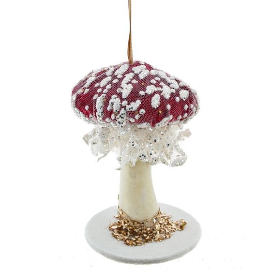 Изделие декоративное подвесное "Гриб", L8 W8 H11,5 см
