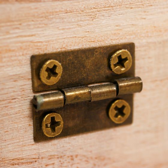 !09 Шкатулка для росписи дерево «Прямоугольная», для творчества, декора, 5.5×10×6 см