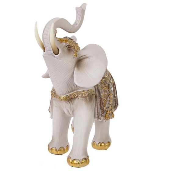 Фигурка декоративная &quot;Слон&quot;, Д19 Ш10 В21 см, 2в.