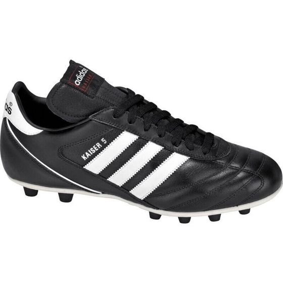 Мужские футбольные бутсы черные с шипами Adidas Kaiser 5 Liga FG 033201 football shoes