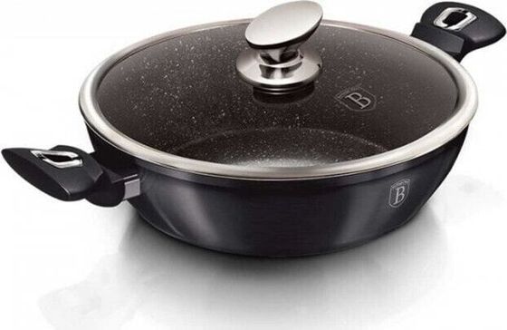 Patelnia Berlinger Haus GARNEK GRANITOWY WOK 28cm BERLINGER HAUS BH-7111 CARBON PRO