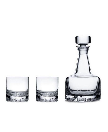 Erik Double Old Fashioned Glasses &amp; Decanter Set