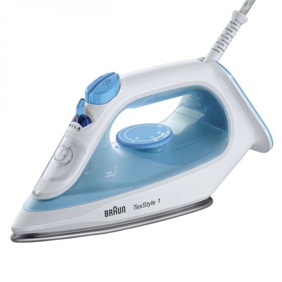 Утюг Braun SI1050BL 2000Вт синий/белый