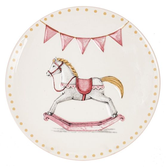 Тарелка &quot;Лошадка&quot;, L25 W25 H2,5 см