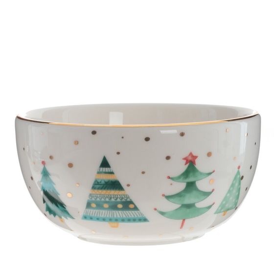 Салатник, 600 мл, L14 W14 H7 см