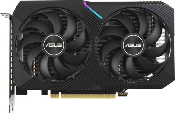 Видеокарта Asus PCI-E 4.0 RTX3060 12Gb DUAL-RTX3060-O12G-V2 GDDR6 192bit 1837/15000 1xHDMI 3xDP RTL (90YV0GB2-M0NA10)