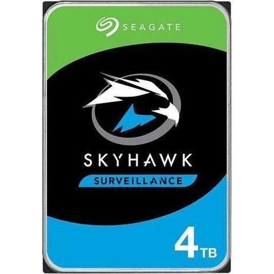 Жёсткий диск Seagate ST4000VX013 Surveillance Skyhawk, 4 Тб, SATA-III, 3.5&quot;