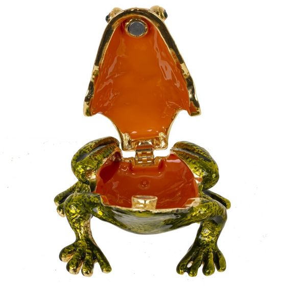 Шкатулка &quot;Лягушка&quot;, L7 W8 H4,5 см