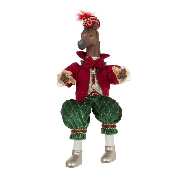 Игрушка набивная  &quot;Лошадь&quot;, L18 W10 H43/24 см