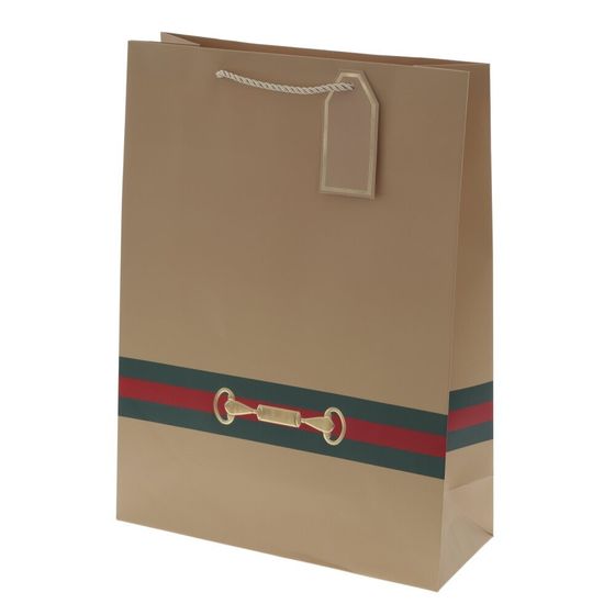 Пакет подарочный (бумага 210г/м2, блок 12шт), L31 W12 H40 см, 4в.