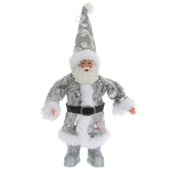 Дед Мороз, L12 W4 H24 см (без колпака Н17 см), 2в.