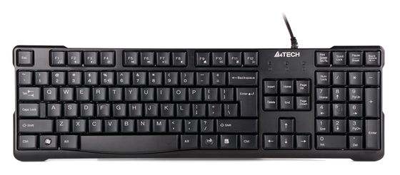 Клавиатура A4Tech KR-750 проводная черный