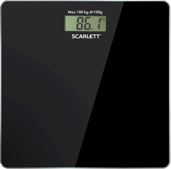 Весы напольные Scarlett SC-BS33E036 180кг черный