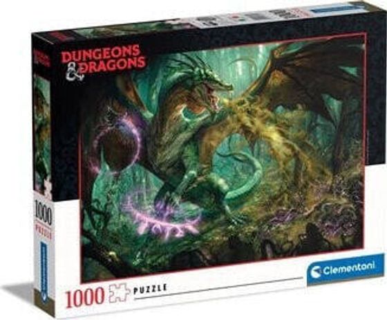 Clementoni CLE puzzle 1000 Dungeons _ Dragons 39734