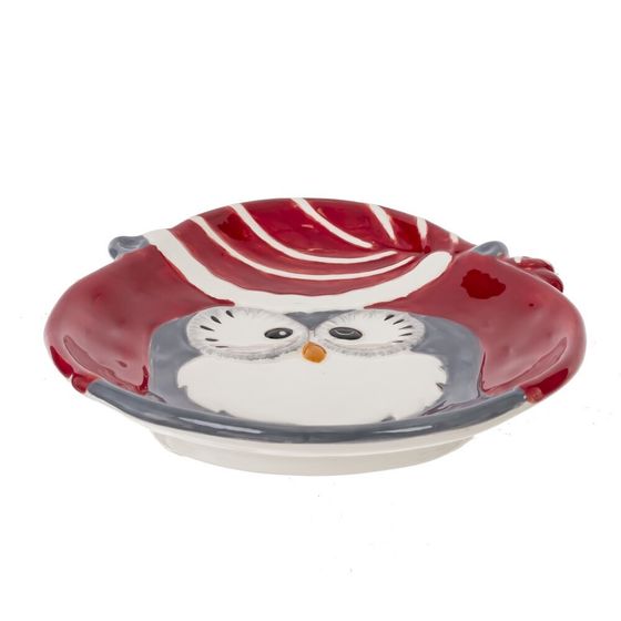 Тарелка &quot;Сова&quot;, L20 W19 H3 см