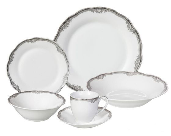 Elizabeth 24-Pc. Dinnerware Set, Service for 4