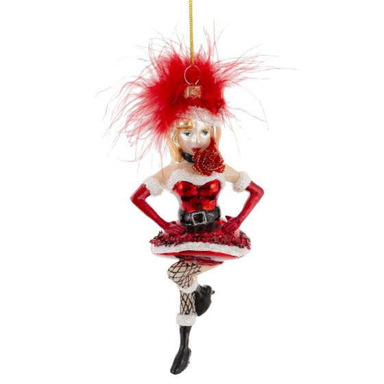Украшение новогоднее "Девочка", L7 W5 H16,5 см